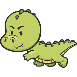 Autocollant Enfant Dragon