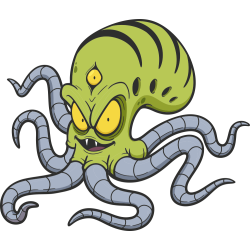 Autocollant Enfant Méduse