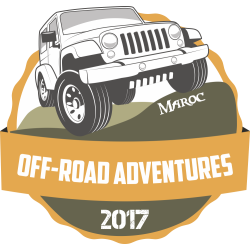 Autocollant 4x4 Off Road Adventures Maroc