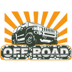 Autocollant 4x4 Off Road 2