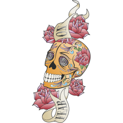 Autocollant Vintage Fear On