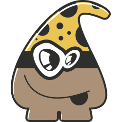 Autocollant Monstre Dessin Animé 6