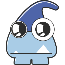 Autocollant Monstre Dessin Animé 12