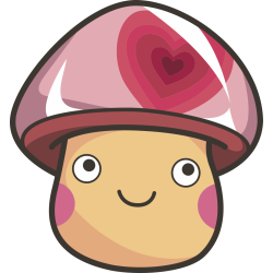 Autocollant Champignon 2