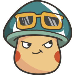 Autocollant Champignon 3