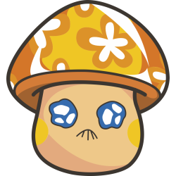 Autocollant Champignon 8