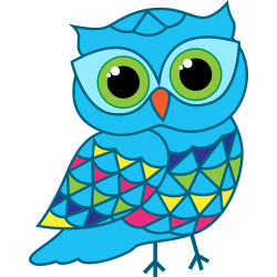 Autocollant Chouette Modern 10