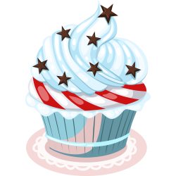 Autocollant Cup Cake 2