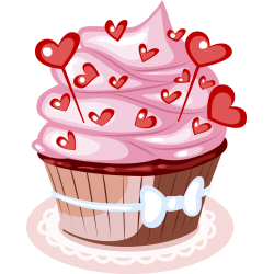 Autocollant Cup Cake 9