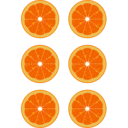 Autocollant Kit Orange