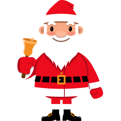 Autocollant Père Noël 1