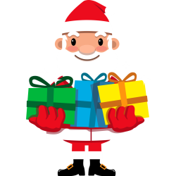 Autocollant Père Noël 3