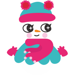 Autocollant Noël Bonhomme De Neige 2