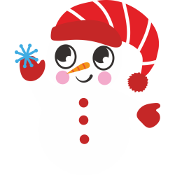 Autocollant Noël Bonhomme De Neige 5