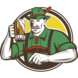 Autocollant Homme Irish Bière 2