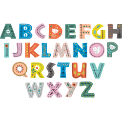 Autocollant Kit Alphabet Coloré