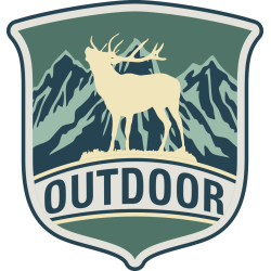 Autocollant Blason Chasse Et Pêche 5