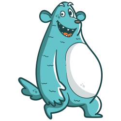 Autocollant Petit Monstre 10