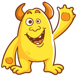 Autocollant Petit Monstre 11