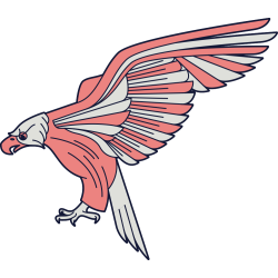 Autocollant Aigle 3 1