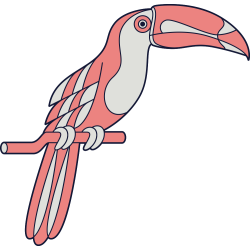 Autocollant Oiseau 1