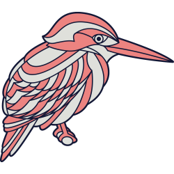 Autocollant Oiseau 2