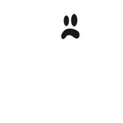 Autocollant Halloween Fantôme 1