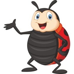 Autocollant Coccinelle Enfant 1