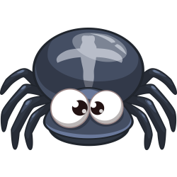 Autocollant Araignée Enfant