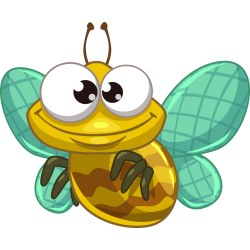 Autocollant Mouche Enfant