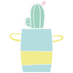 Autocollant Plante Et Cactus 4