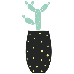 Autocollant Plante Et Cactus 6