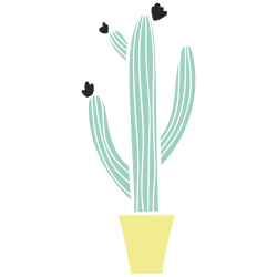 Autocollant Plante Et Cactus 10