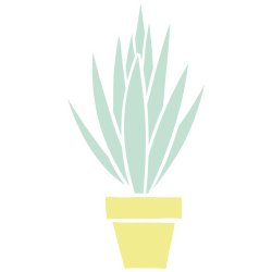 Autocollant Plante Et Cactus 13