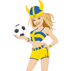 Sticker foot Euro 2008 suede