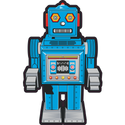 Autocollant Robot