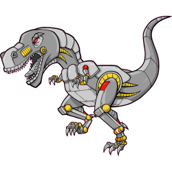 Autocollant Robot Tyrex