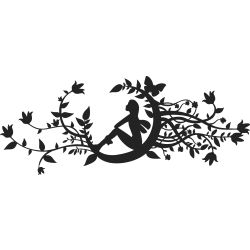 Sticker mural Arbre Fée