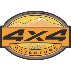 Autocollant Deco 4x4 1