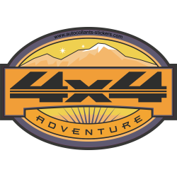 Autocollant Deco 4x4 2