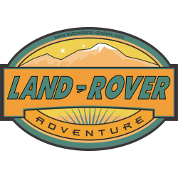 Autocollant Deco 4x4 Land Rover