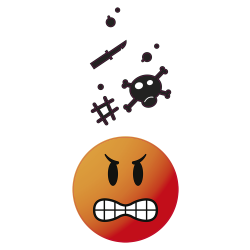 Autocollants smiley 7