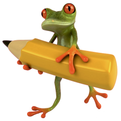 Autocollant Grenouille 8