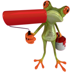 Autocollant Grenouille 11