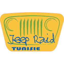 Autocollant Jeep Raid Tunisie