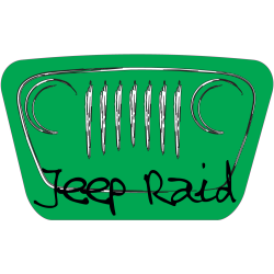 Autocollant Jeep Raid 4