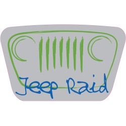 Autocollant Jeep Raid 5