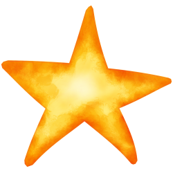 Stickers enfants Etoile Jaune