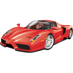 Autocollant Ferrari