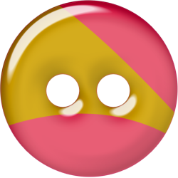 Stickers enfants Bouton rose et jaune